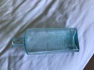 Old Victor Sadler Minehead Vintage Pharmacist Bottle