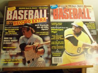 Sports Quarterly Baseball 1977 1980 Thurman Munson Yankees Willie Stargell