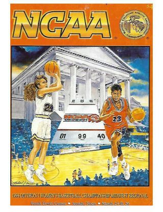 1994 Ncaa Womens Basketball Championship Game Program