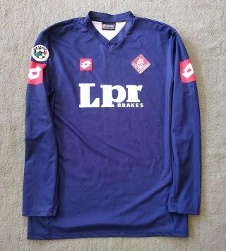 Piacenza Calcio 2002/2003 Away Match Worn Shirt 17 Miceli Lotto Longsleeve