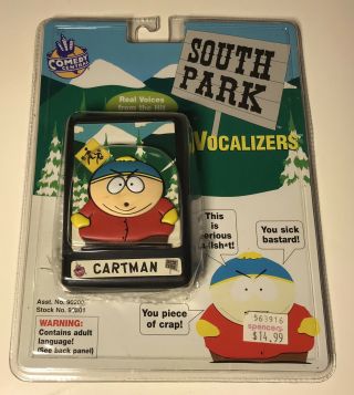 Vintage 1998 South Park Cartman Vocalizer Comedy Central
