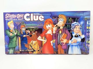 Scooby Doo: Where Are You? Clue Board Game Vintage 1999 Parker Brothers Complete
