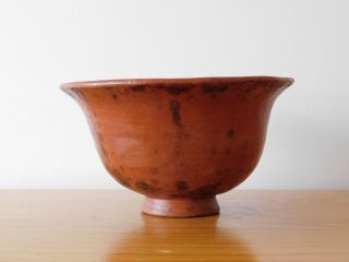 Ancient Greek Greece Large Pottery Redware Bowl