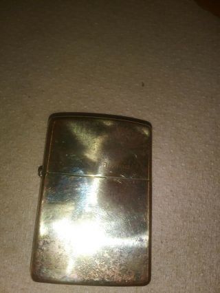 Vintage Brass Zippo Lighter 1932 - 1988 Commemorative Rare