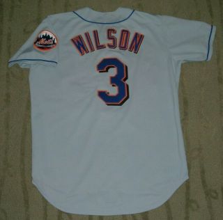 York Mets Vance Wilson Game Worn 1999 Road Jersey (tigers Royals)