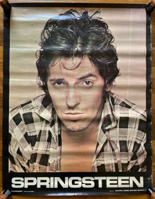 Bruce Springsteen Rare Vintage Poster