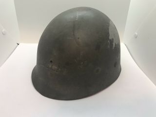 Vintage Us Military Ww2 Helmet Liner (westinghouse Elec Corp)