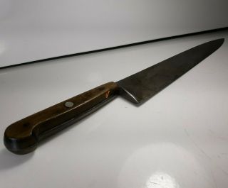 Vintage J A Henckels,  Chefs Knife,  10 " Blade,  Grand Prize Paris,  Twinworks