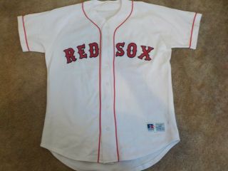 Boston Red Sox Minor League Game Model Jersey - Russell Athletics - Size 44