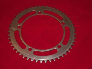 Vintage Gipiemme Track Chain Ring 50 Tooth,  1/8,  144 Bcd.  34