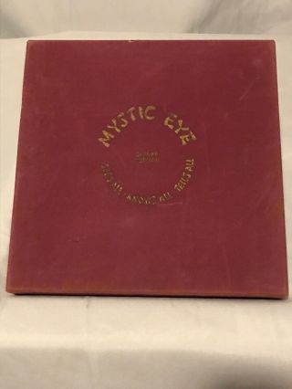 Vintage Mystic Eye The Great Pyschometry Pendulum Game Ouija Tarot 1953