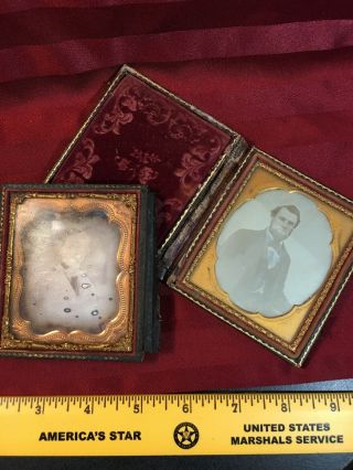 Ambrotype/daguerreotype Vintage/old Pictures And Frames