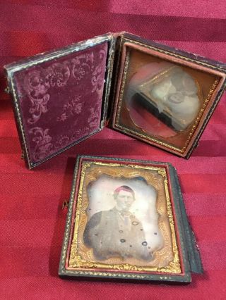 Ambrotype/Daguerreotype VINTAGE/OLD Pictures and frames 2