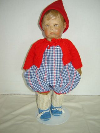 Antique 1st Series Kathe Kruse Doll Wide Hip Jointed 2