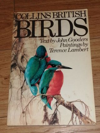 Collins British Birds John Gooders Paintings By Terence Lambert Isbn 0002198312