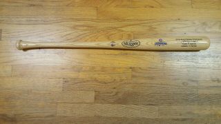 Chicago Cubs 2016 World Series Champions Mlb Authentics Louisville Slugger Bat
