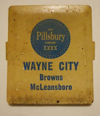 Illinois Wayne City Browns Mcleansboro,  Il Pillsbury Co Vintage Advertising Clip