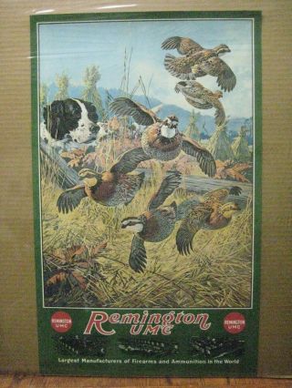 Remington Rifles Vintage Poster 1970 