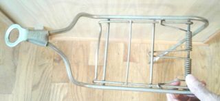 Vintage Bicycle Rack Rear Chrome Wald Front Luggage /rat Trap From 26 " Schwinn