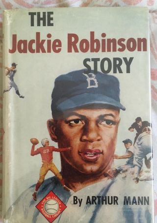 The Jackie Robinson Story Book W/ Dust Jacket 1st Edition Baseball