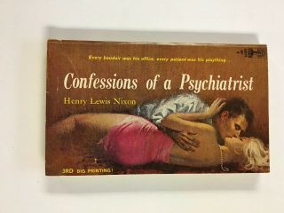 Confessions of a Psychiatrist Henry Nixon vintage sleaze GGA paperback Beacon 2
