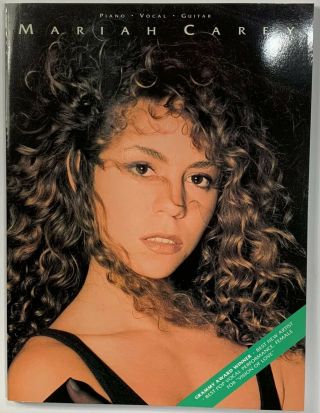 Vintage Mariah Carey Vocal Guitar Sheet Music Song Book Songbook Vg 1991