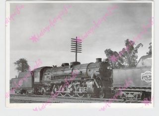 Vintage 5 " X7 " Photo Train Railroad Savannah Atlanta 401 4 - 8 - 2 H.  W.  Pontin Photo