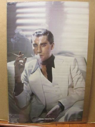 Vintage Poster John Travolta Actor 1978 Inv 293