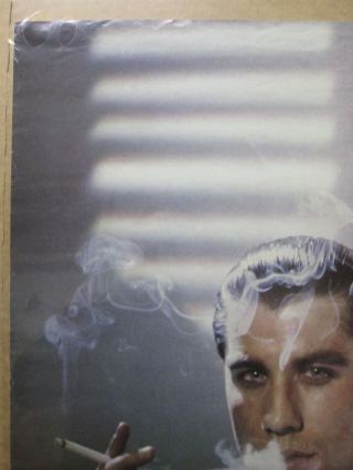 Vintage Poster John Travolta actor 1978 Inv 293 3