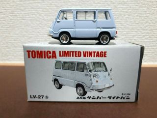 Tomytec Tomica Limited Vintage Lv - 27b Subaru Sambar Light Van