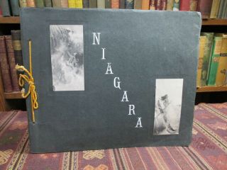 1901 Niagara Falls Rare Old Picture Book Photograph Images Waterfall Incl Frozen