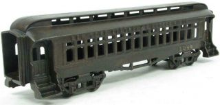 Ideal Antique Cast Iron Train 1084 Passenger Car