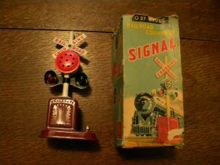 Vintage Sakai O 27 Gauge Railroad Equipment Signal