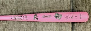 CRAIG BIGGIO GAME ISSUED BREAST CANCER MOTHER ' S DAY PINK BAT HOUSTON ASTROS 2