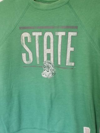 Michigan State Spartans Retro Brand Sweatshirt Xl Sparty Football Unisex