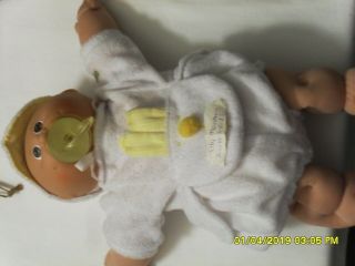 Vintage 1983 Cabbage Patch Baby Doll And Cabbage Patch Kids Adoptimals Plush Kit