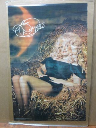 Dolly Parton Vintage Poster Country Singer 1978 Inv 2392