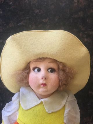 Vintage 12 in Lenci Doll 111 series in - a rare find 2