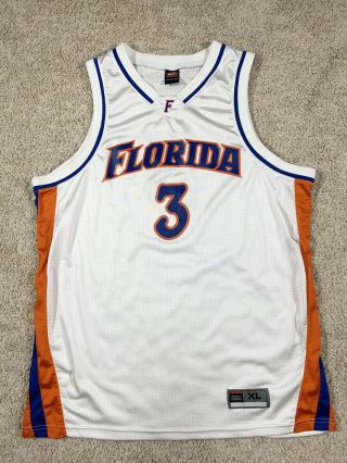 Vtg Florida Gators Ncaa Basketball Authentic Nike Ufcw Team Jersey Xl