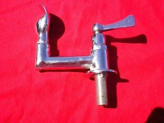 Vintage Haws Chrome Plated Brass Drinking Fountain Faucet,  Spigot