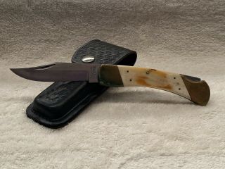 Vintage Parker Imai K - 139 Appaloosa Lockback Pocket Knife Japan Folding
