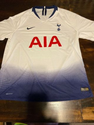 Nike Authentic 2018 - 19 Tottenham Hotspur Fc Soccer Jersey Sz Xl