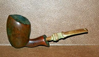Vintage Knute A Bent Freehand Estate Tobacco Pipe Denmark J13