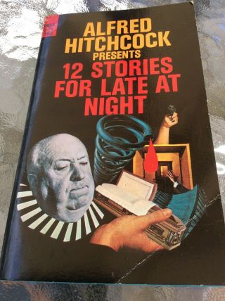 " Alfred Hitchcock Presents 12 Stories For Late At Night " Dell Pb,  8th,  1972