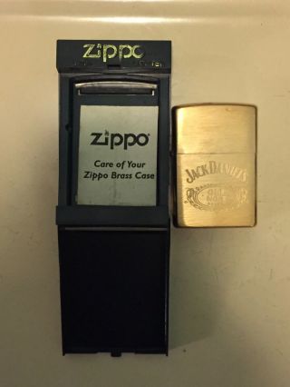 Jack Daniels Old No.  7 Zippo Lighter Case