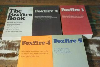 Vintage The Foxfire Set Series Book 1 2 3 4 5 Homestead Survival Skills Pioneer