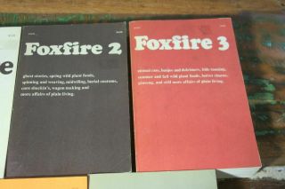 vintage the FOXFIRE set series book 1 2 3 4 5 homestead survival skills pioneer 3