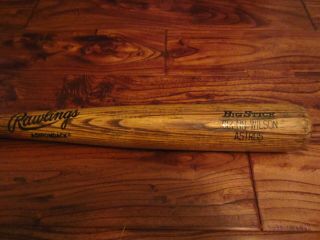 Glenn Wilson 1990 Houston Astros Game Rawlings Bat Phillies Pirates Tigers