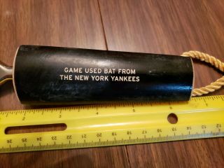 York Yankees Game Bat Bottle Opener 2