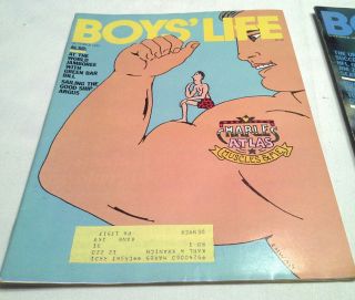 2 Vtg.  Boy ' s Life Magazines 1983 October & November 2